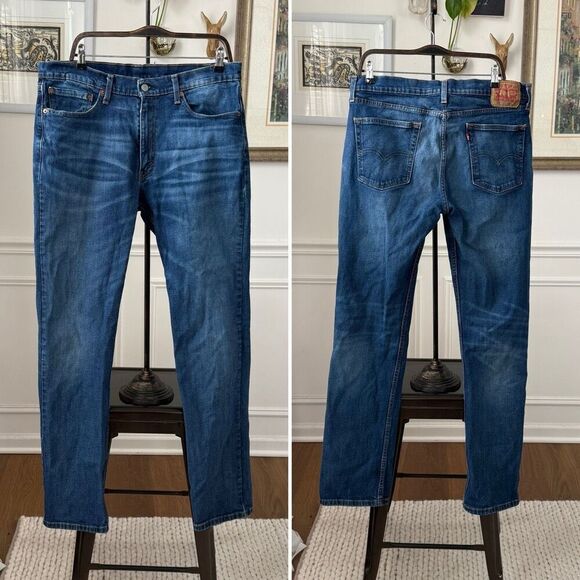 Levi’s 514 Straight Leg Jeans 36 x 33 - Picture 1 of 8